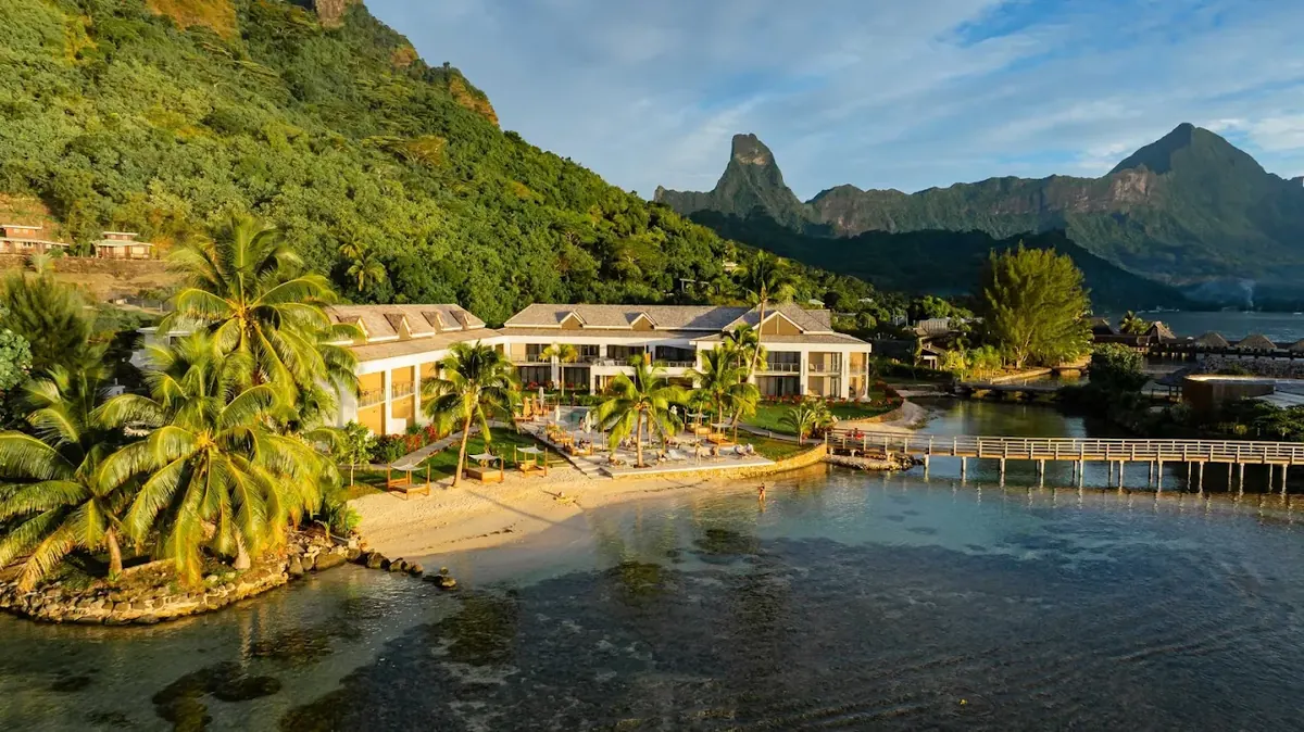 Vue de Cook’s Bay à Moorea
