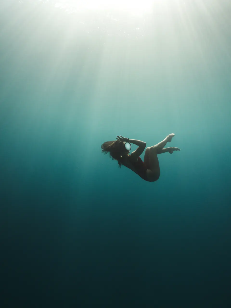 Shooting aquatique en apnée douce avec Shapes of Blue